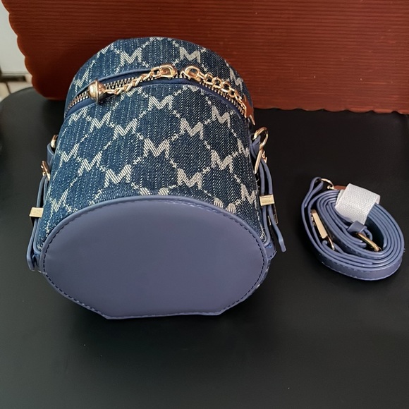 M Denim Crossbody bag BLUE - Picture 6 of 8